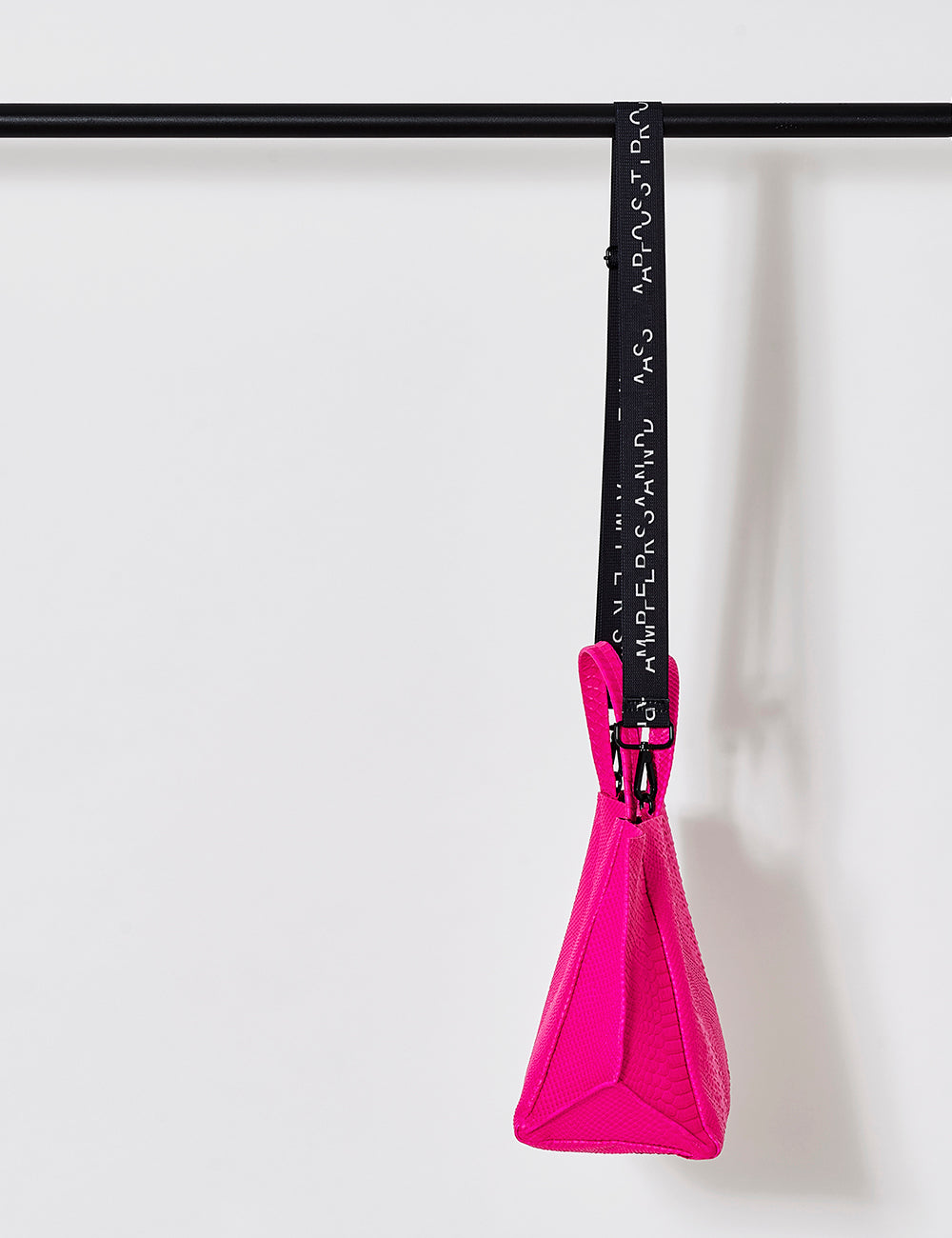 Nylon Strap / Black Logo Glitch