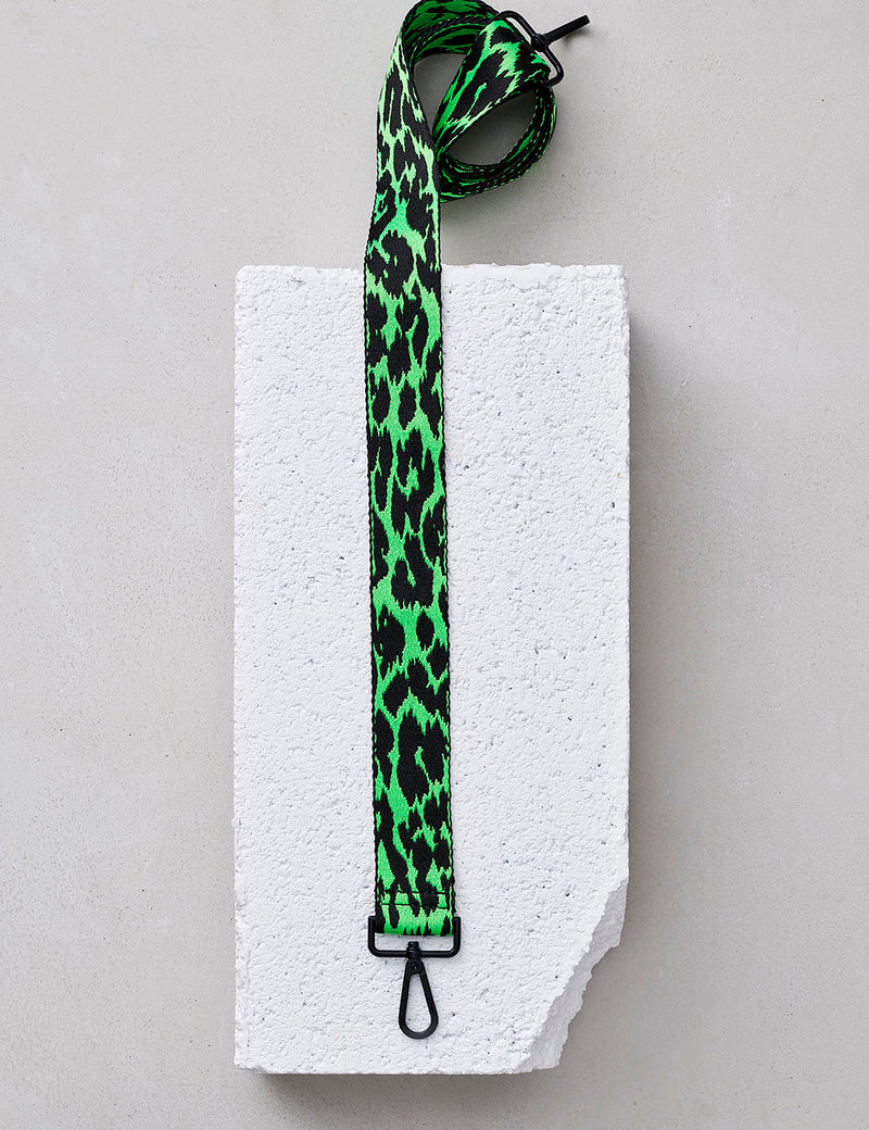 Nylon Strap / Neon Cheetah