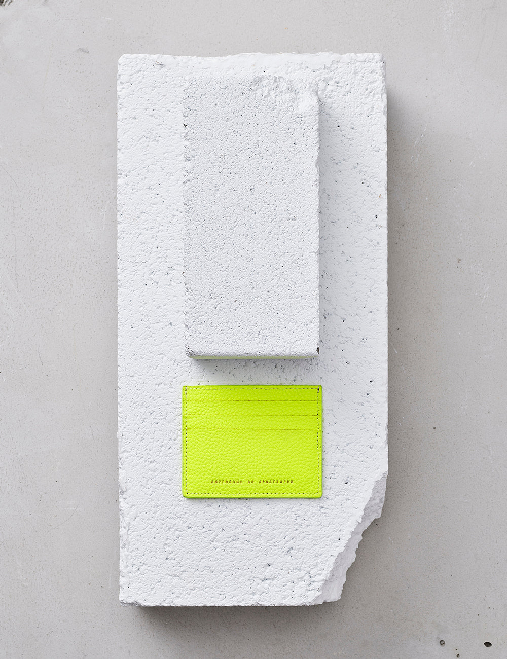 Card Wallet / Neon Yellow
