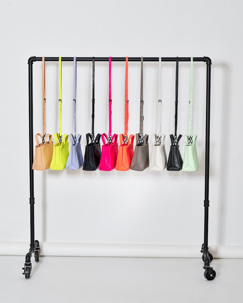 Micro-Tote / Neon Pink Python — Ampersand As Apostrophe